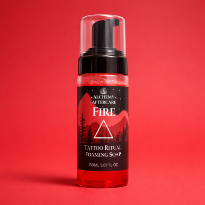 Fire Foaming Cleanser | Dragon's Blood Tattoo Cleanser